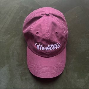 Hooters Maroon Baseball Cap, Size OS, NWOT